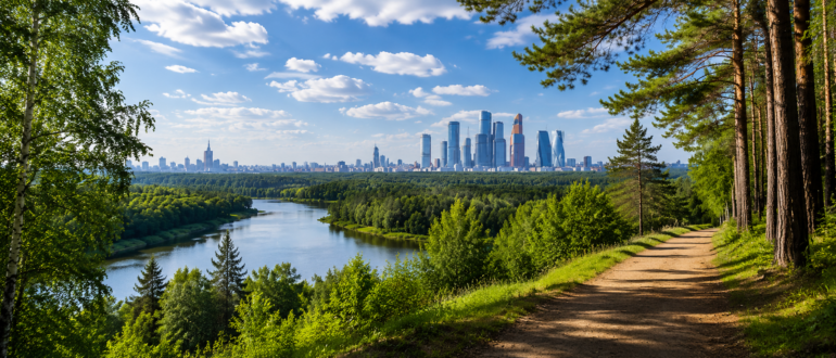 Леса рядом со столицей